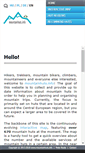 Mobile Screenshot of mountainhuts.info