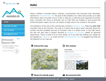 Tablet Screenshot of mountainhuts.info